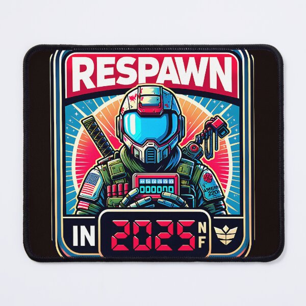 Item preview, Respawn in 2025 – Gamer Countdown Design designed and sold by NSB-Design.