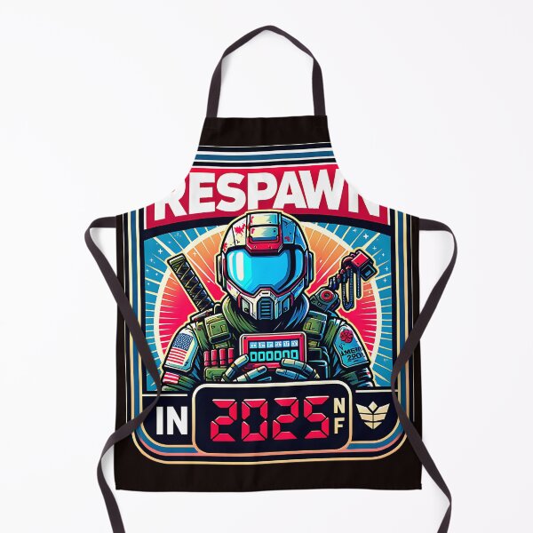 Item preview, Respawn in 2025 – Gamer Countdown Design designed and sold by NSB-Design.