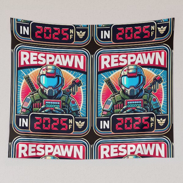 Item preview, Respawn in 2025 – Gamer Countdown Design designed and sold by NSB-Design.