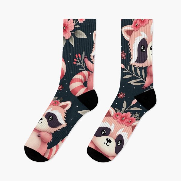 Item preview, Pink Raccoon pattern designed and sold by Nolan6.