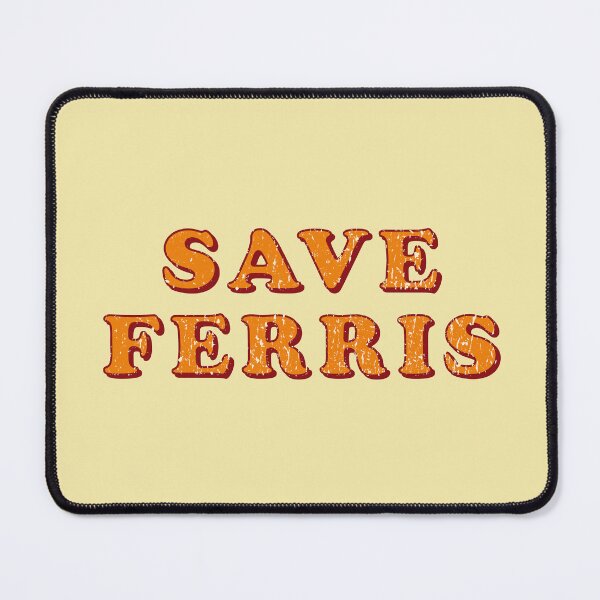 Item preview, Distressed Save Ferris Badge designed and sold by Boxing Kangaroo Retail Company.