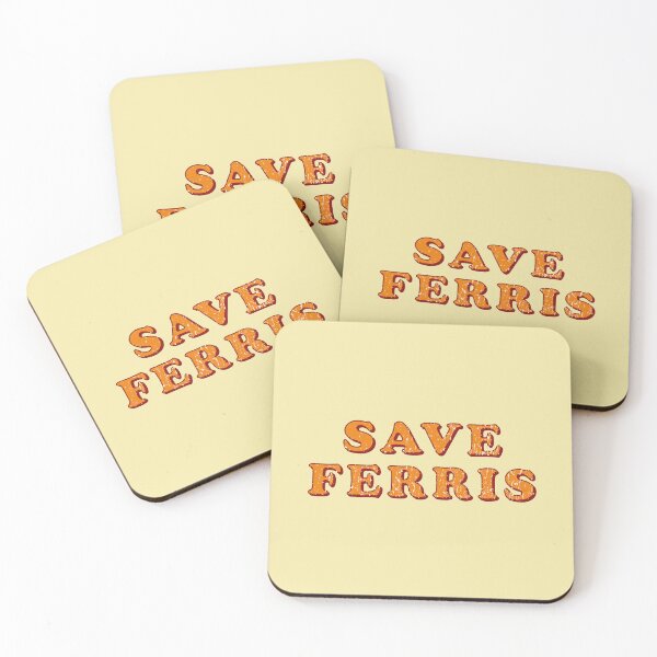 Item preview, Distressed Save Ferris Badge designed and sold by Boxing Kangaroo Retail Company.