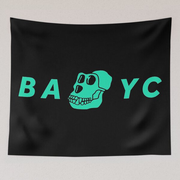 Item preview, Bored Ape Yacht Club Logo BAYC Black/Green designed and sold by OpenSeahub.
