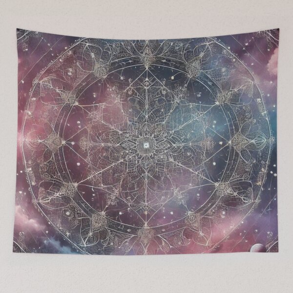 Item preview, Cosmic Mandala: Intricate Celestial Patterns and Starry Design designed and sold by TeslaSt0re.