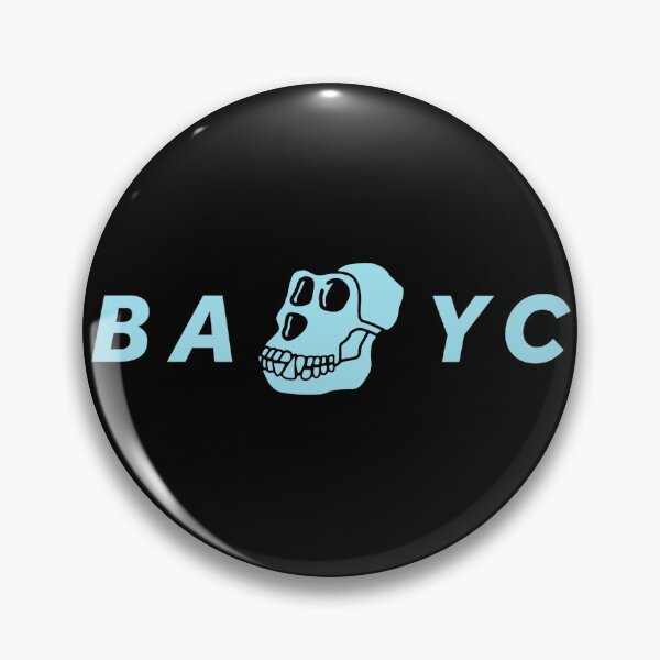 Item preview, Bored Ape Yacht Club Logo BAYC Black/Blue designed and sold by OpenSeahub.