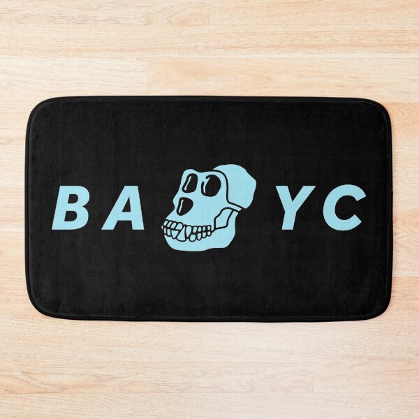Item preview, Bored Ape Yacht Club Logo BAYC Black/Blue designed and sold by OpenSeahub.
