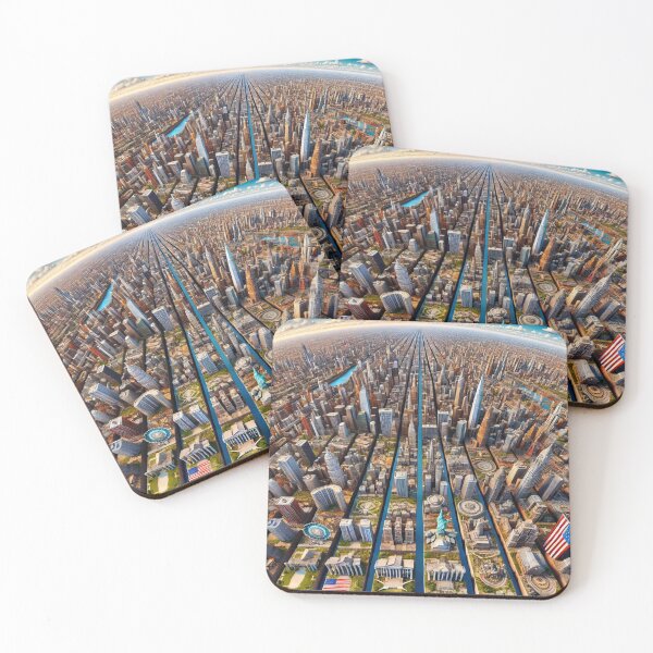 Item preview, Infinite USA Skylines: Endless Urban Depth designed and sold by Meta2Physical.
