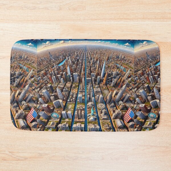 Item preview, Infinite USA Skylines: Endless Urban Depth designed and sold by Meta2Physical.