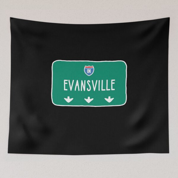 Item preview, Evansville Roadsign designed and sold by orlumbuspirate.