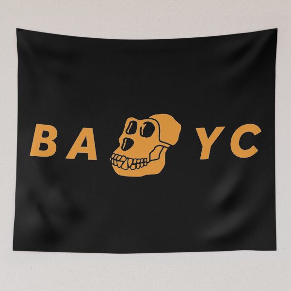 Item preview, Bored Ape Yacht Club Logo BAYC Orange designed and sold by OpenSeahub.