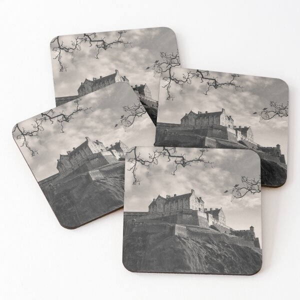 Item preview, Edinburgh Castle in Monochrome designed and sold by David Bowman.