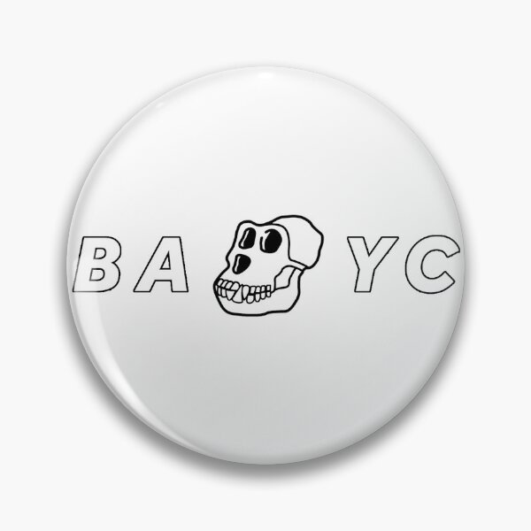 Item preview, Bored Ape Yacht Club Logo BAYC White designed and sold by OpenSeahub.