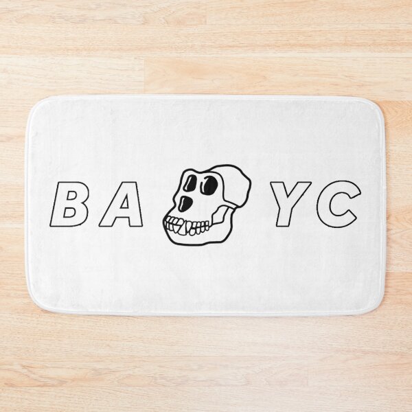 Item preview, Bored Ape Yacht Club Logo BAYC White designed and sold by OpenSeahub.