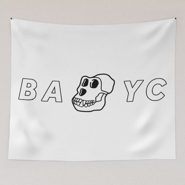 Item preview, Bored Ape Yacht Club Logo BAYC White designed and sold by OpenSeahub.
