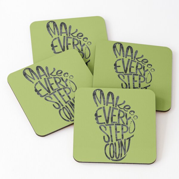 Item preview, Make Every Step Count designed and sold by artchic4you.