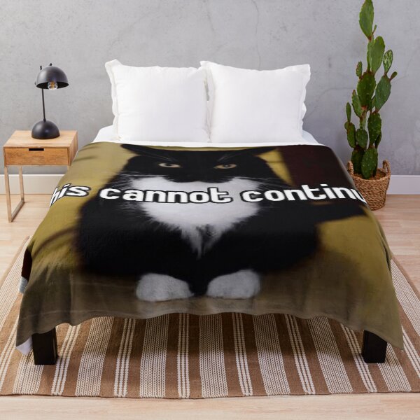 Item preview, this cannot continue cat designed and sold by hotdogging.