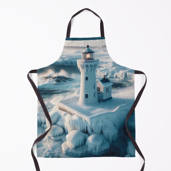 Item preview, Snow-Covered Lighthouse designed and sold by crazirious.