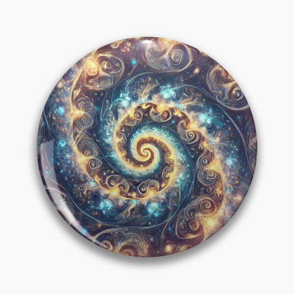 Item preview, Galactic Spiral Dream: Twinkling Cosmic Swirls and Stars designed and sold by TeslaSt0re.