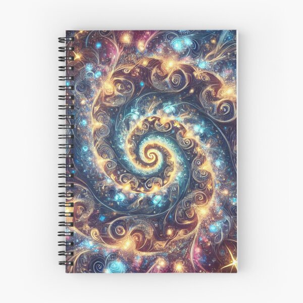 Item preview, Galactic Spiral Dream: Twinkling Cosmic Swirls and Stars designed and sold by TeslaSt0re.