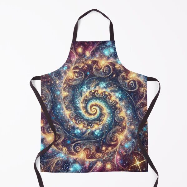 Item preview, Galactic Spiral Dream: Twinkling Cosmic Swirls and Stars designed and sold by TeslaSt0re.