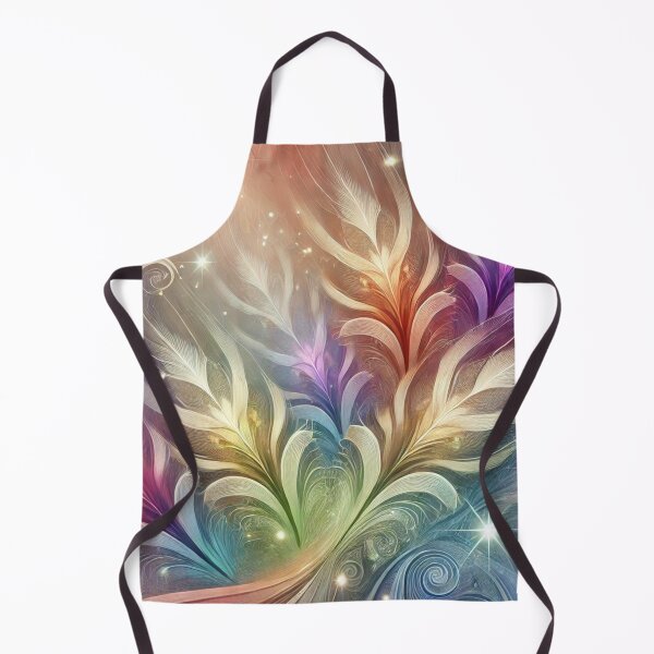 Item preview, Rainbow Feather Whimsy: Ethereal Flowing Plume Design designed and sold by TeslaSt0re.