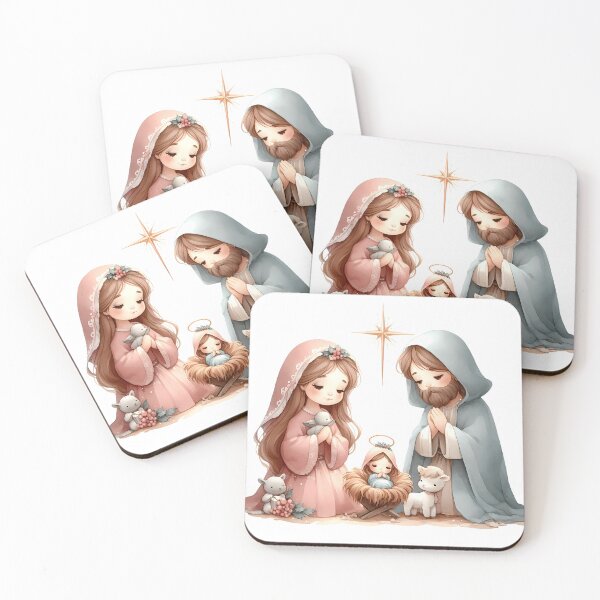 Item preview, A0512 Christmas Nativity Holy Family Crafts & Decor - Timeless Christmas Decorations for Your Home designed and sold by angieart68.