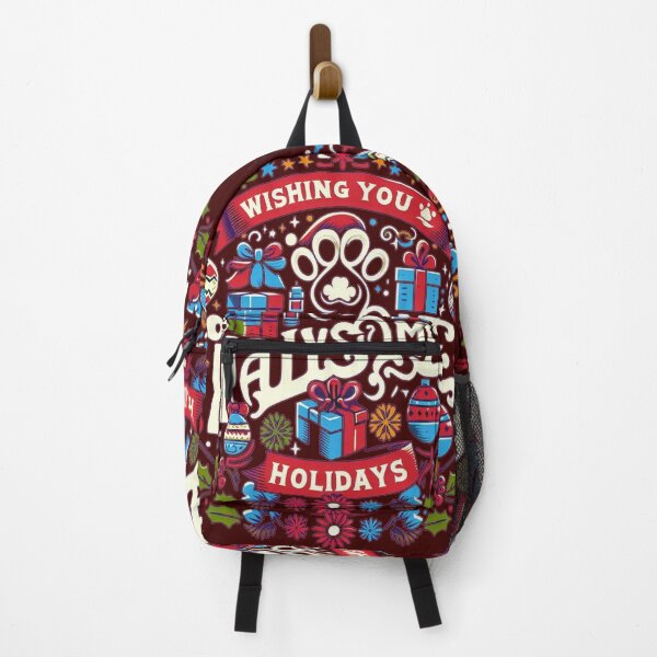 Item preview, Wishing You Pawsome Holidays designed and sold by HappyLifeStore6.