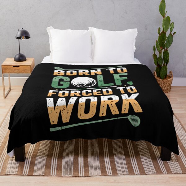 Item preview, Born To Golf Forced To Work Golfer Husband Birthday designed and sold by DomTeesHaven.