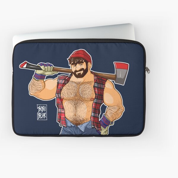 ADAM LIKES LUMBERJACKS Laptop Sleeve