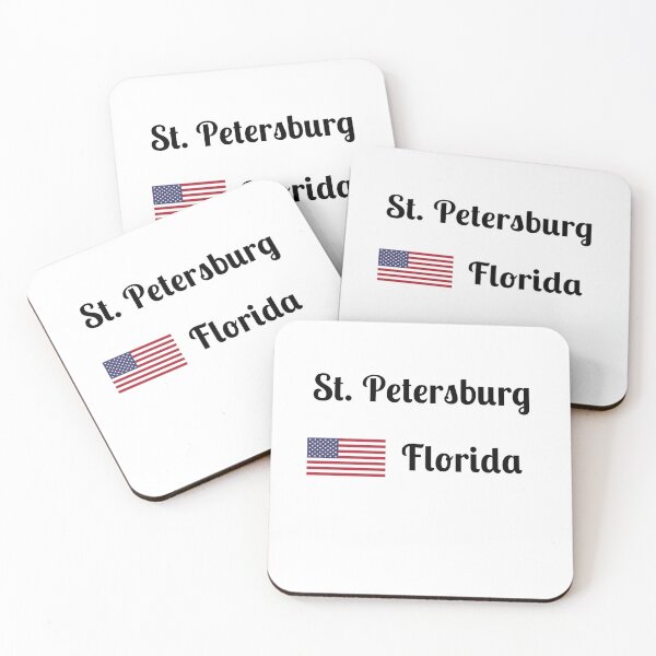 Item preview, St. Petersburg Florida- Stylish Prints,  designed and sold by Fleetwood1994.
