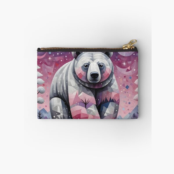 Item preview, mosaic polar bear designed and sold by LilithsDesires.