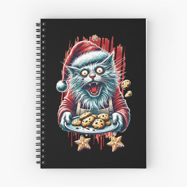 Item preview, Crazy Cat Weihnachten Cheer Cookies Galore designed and sold by LuminOrb.