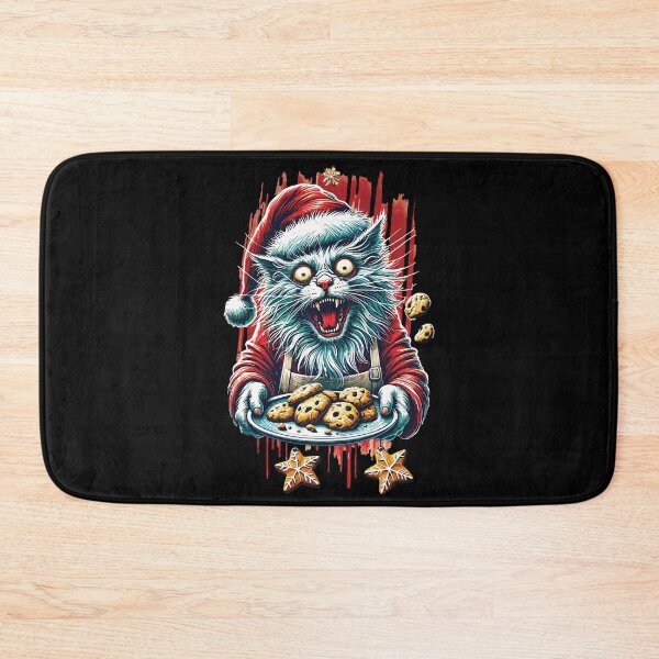 Item preview, Crazy Cat Weihnachten Cheer Cookies Galore designed and sold by LuminOrb.