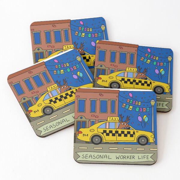 Item preview, Rudolph’s Side Gig - Seasonal Worker Life designed and sold by MichaelAndSons.