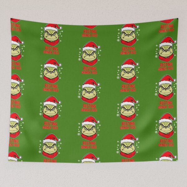 Item preview, Resting grinch face designed and sold by RedVelvetUtd.