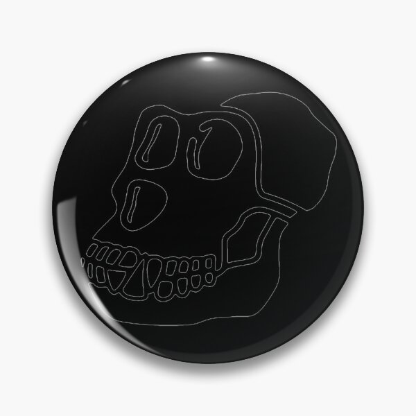 Item preview, Bored Ape Yacht Club Logo BAYC White Skull designed and sold by OpenSeahub.