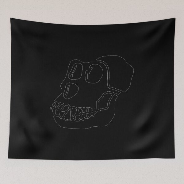 Item preview, Bored Ape Yacht Club Logo BAYC White Skull designed and sold by OpenSeahub.