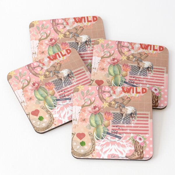 Item preview, Scrapbook Cowgirl Coquette Aesthetic - Feminine Western Design designed and sold by ColorsHappiness.