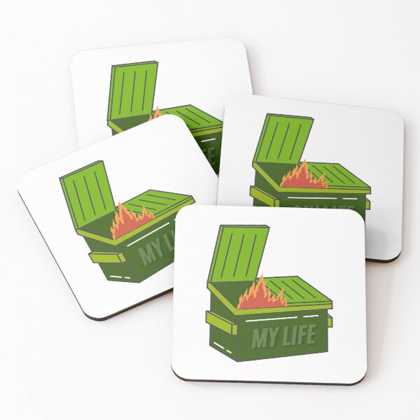 Item preview, Dumpster Fire- My Life  designed and sold by MissBHaven.