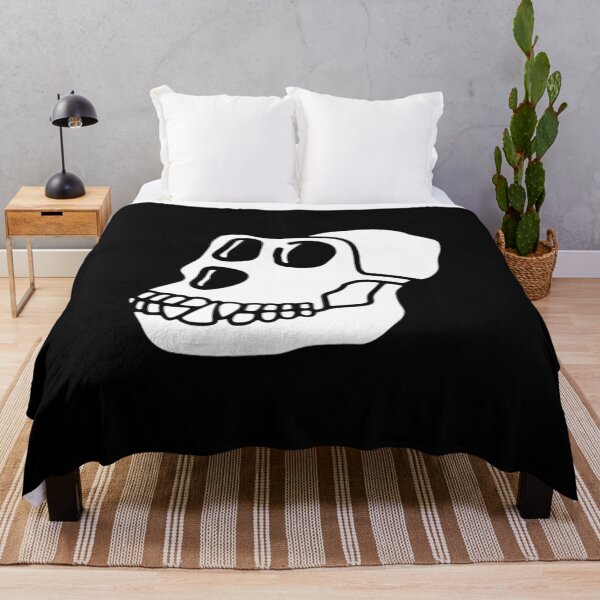 Item preview, Bored Ape Yacht Club Logo BAYC White Skull designed and sold by OpenSeahub.
