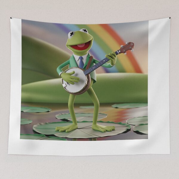 Item preview, Kermit Rainbow Connection: A Journey through Muppetry" designed and sold by Obinne.