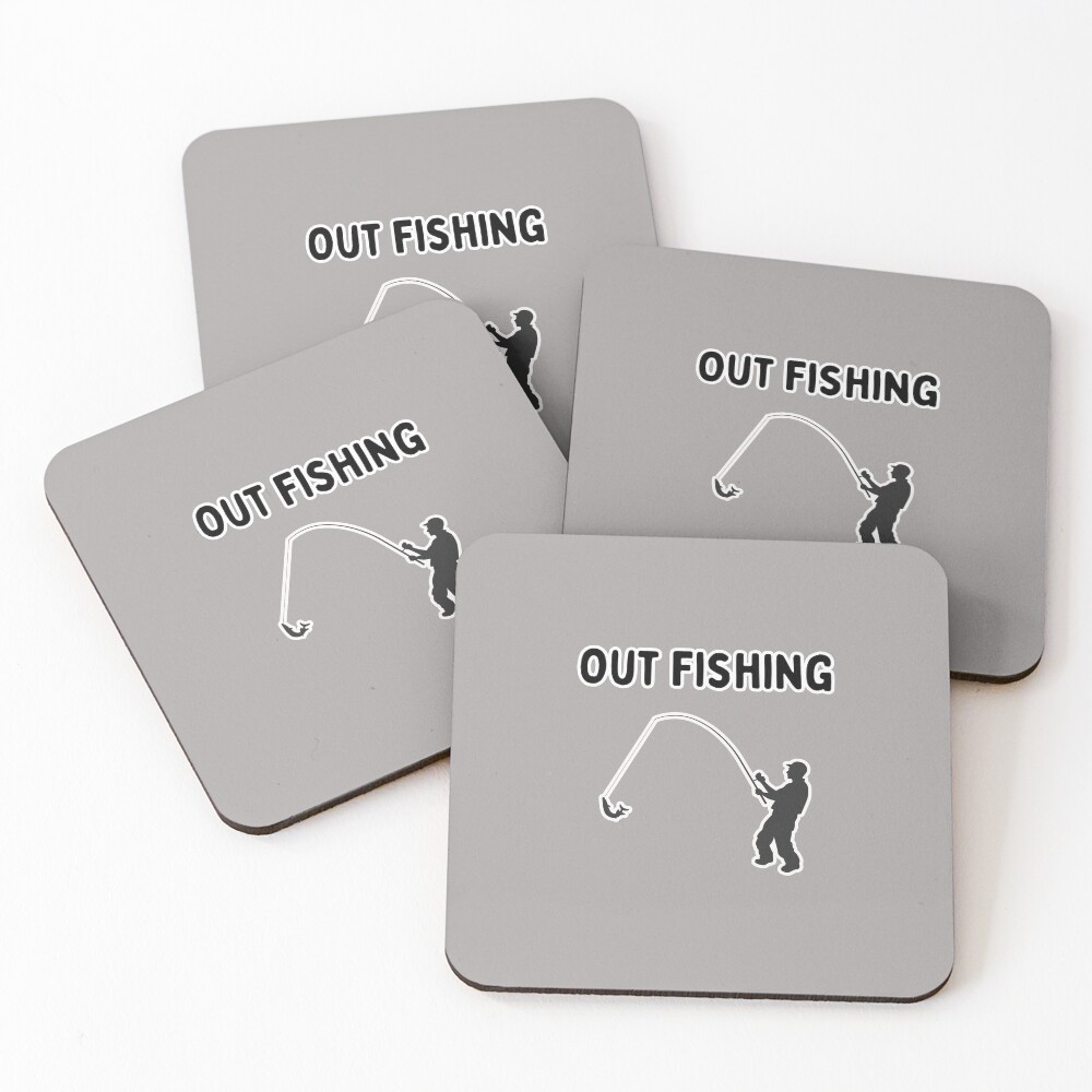 Item preview, Coasters (Set of 4) designed and sold by Reelyfishing.