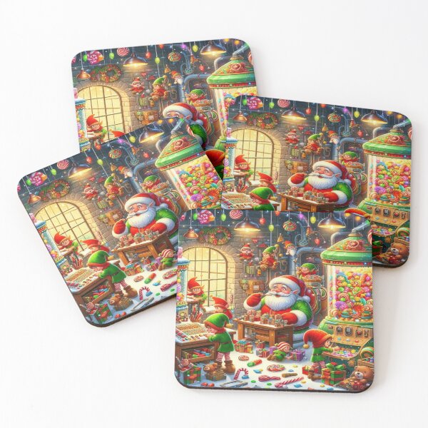 Item preview, North Pole Workshop - Perfect Present,Cadeau de vacances, Regalo de vacaciones, Festtagsgeschenk designed and sold by Imaginarium of Chaos falcon88 .