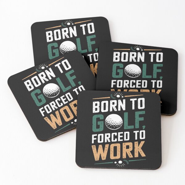 Item preview, Born To Golf Forced To Work Golfer Husband Birthday designed and sold by DomTeesHaven.