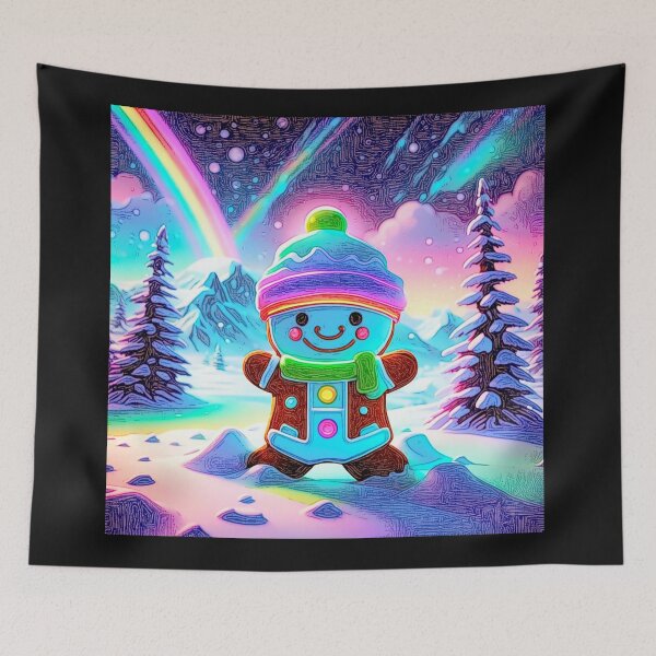 Item preview, Gingerbreadman seasons greetings merry xmas  designed and sold by Helios Be. Lavsh.