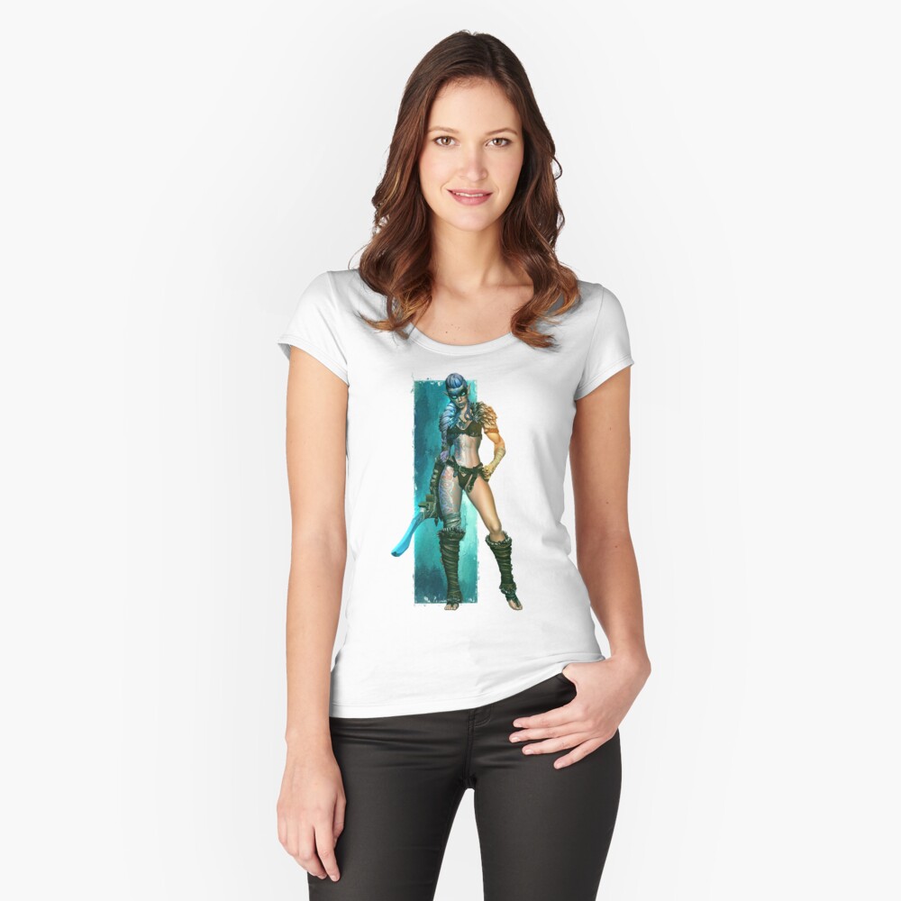 Item preview, Fitted Scoop T-Shirt designed and sold by TheLionsTower.