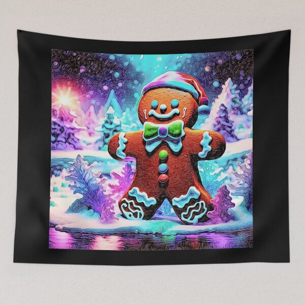 Item preview, Gingerbreadman seasons greetings merry xmas v1 designed and sold by Helios Be. Lavsh.