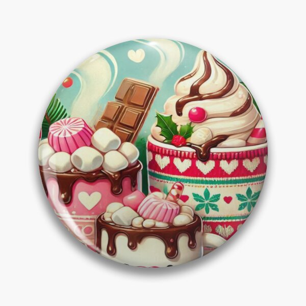 Item preview, Holiday Hot Chocolate Party - Perfect Present,Cadeau de vacances, Regalo de vacaciones, Festtagsgeschenk designed and sold by Imaginarium of Chaos falcon88 .