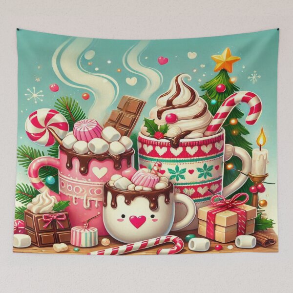 Item preview, Holiday Hot Chocolate Party - Perfect Present,Cadeau de vacances, Regalo de vacaciones, Festtagsgeschenk designed and sold by Imaginarium of Chaos falcon88 .
