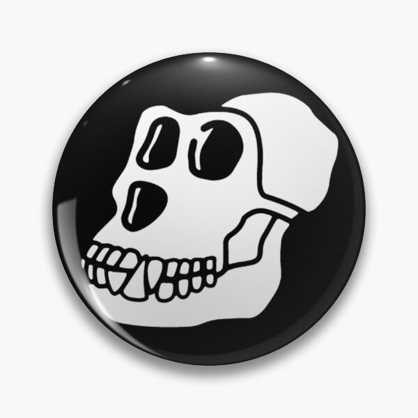 Item preview, Bored Ape Yacht Club Logo BAYC White Skull Middle designed and sold by OpenSeahub.